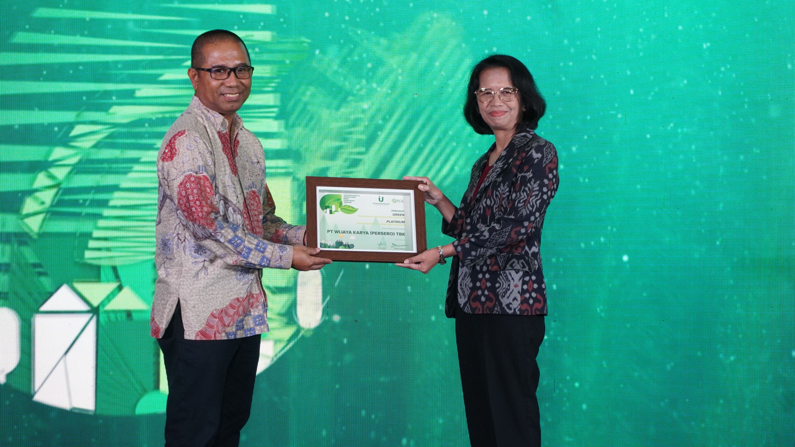 Penghargaan Transparansi dan Penurunan Emisi Korporasi Terbaik Tahun 2024