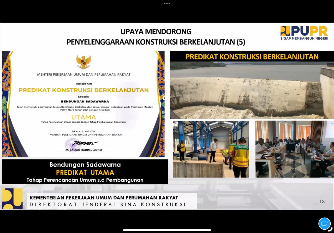 Predikat Konstruksi Berkelanjutan