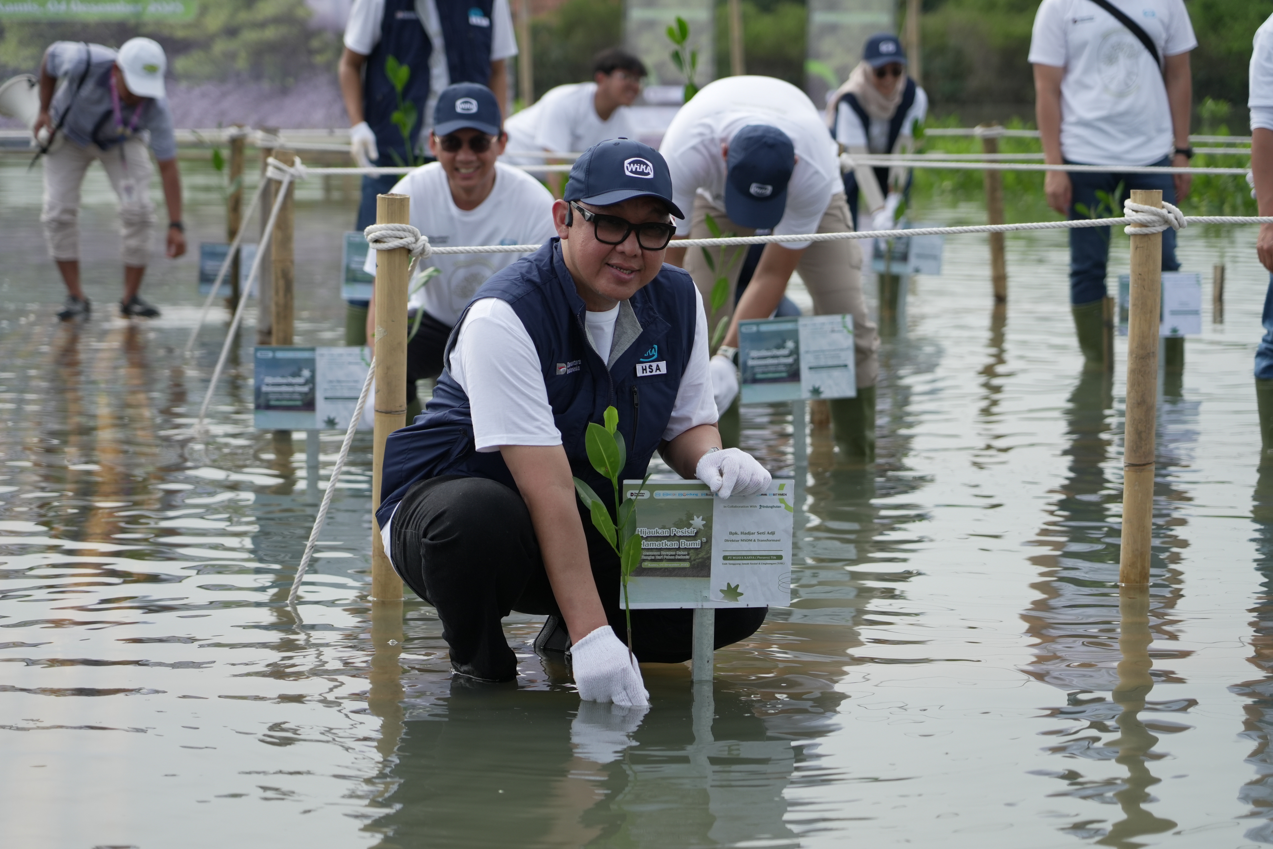 Penanaman 64 Pohon Langka